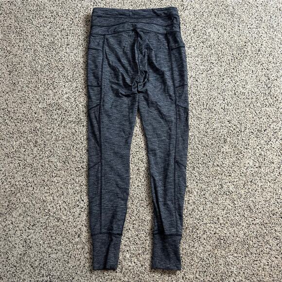 Athleta Excursion Tight Jogger Leggings Size Small Gray Side Pockets 153393 - Picture 3 of 9